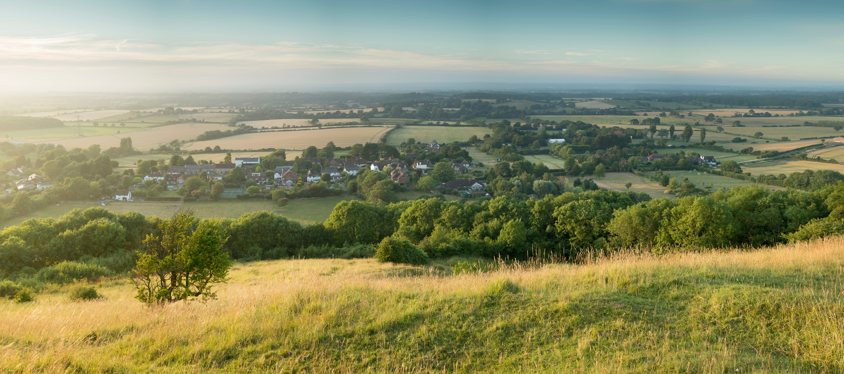 English Countryside Landscape